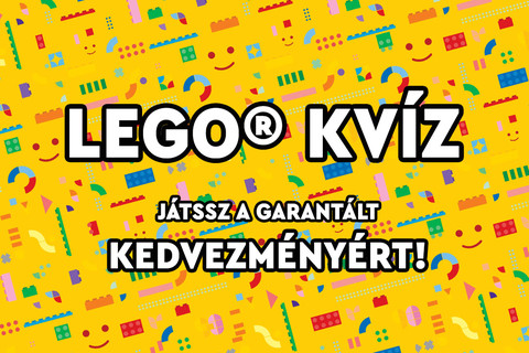 LEGO® kvíz: Játssz a garantált kedvezményért!