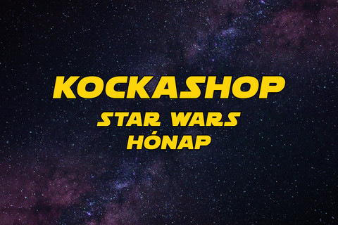 Kockashop Star Wars hónap: nyeremények, ajándékok és játékok egész augusztusban!