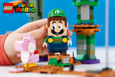 Újdonság: Megjelent a LEGO® Super Mario™ Luigi kalandjai kezdőpálya készlet!