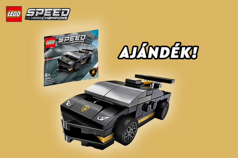 Ajándék a LEGO® Speed Champions téma mellé!