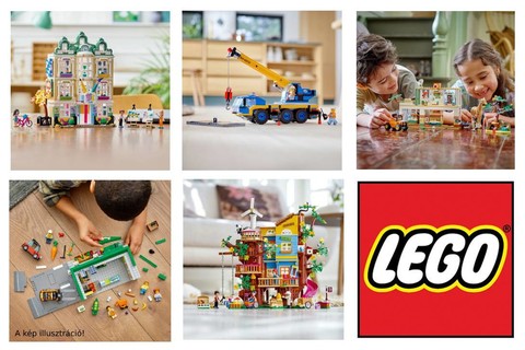 LEGO® City és LEGO® Friends ajánlatok a közös játék öröméért! 