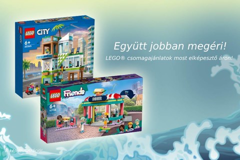 Rátok várnak a legújabb nyári LEGO® csomagajánlatokkal! 