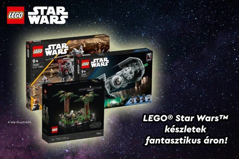 LEGO® Star Wars™ készletek fantasztikus áron a Kockashopban!