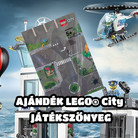 Ajándék LEGO® City Játékszőnyeg!