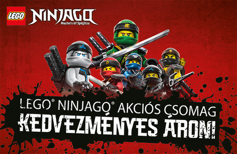 LEGO Ninjago csomag kedvezményes áron!