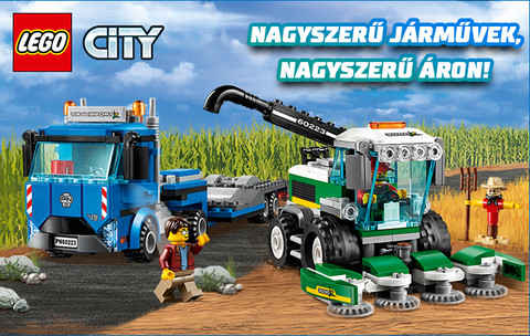 A LEGO® City Nagyszerű Járműveit most nagyszerű áron találjátok nálunk!