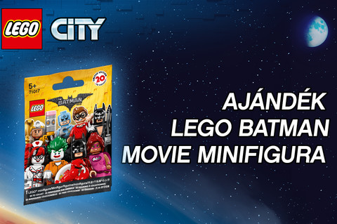 Ajándék LEGO Batman Movie Minifigura