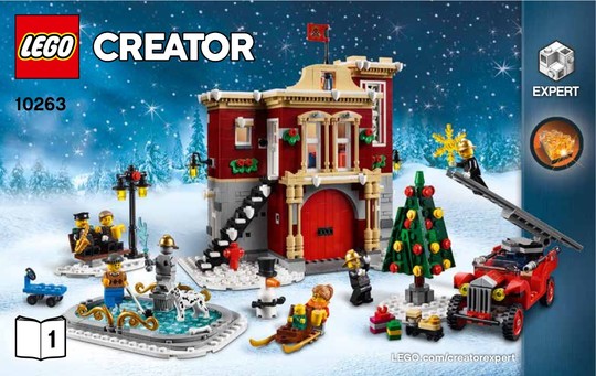 LEGO® Creator Expert 10263inst - 10263-as szett összeszerelési útmutatója