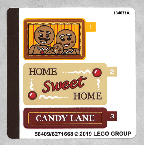 LEGO® Alkatrészek (Pick a Brick) 10267stk01 - Matricakészlet a 10267-es készlethez