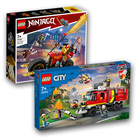 LEGO® NINJAGO® 202306BUNDLE03 - LEGO® NINJAGO® + CITY csomag