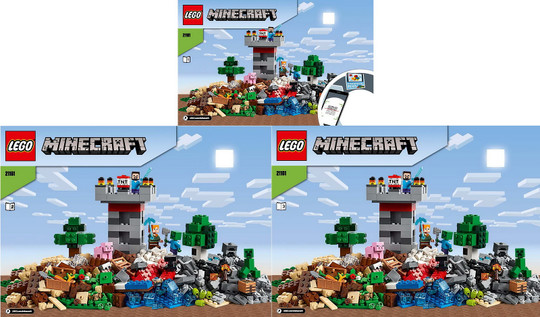LEGO® Minecraft™ 21161inst - 21161 szett összeszerelési útmutató