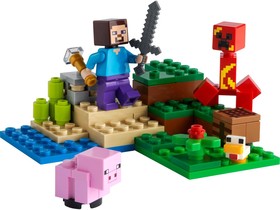 LEGO® Minecraft™ 21177 - A Creeper™ rajtaütés