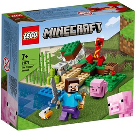 LEGO® Minecraft™ 21177 - A Creeper™ rajtaütés
