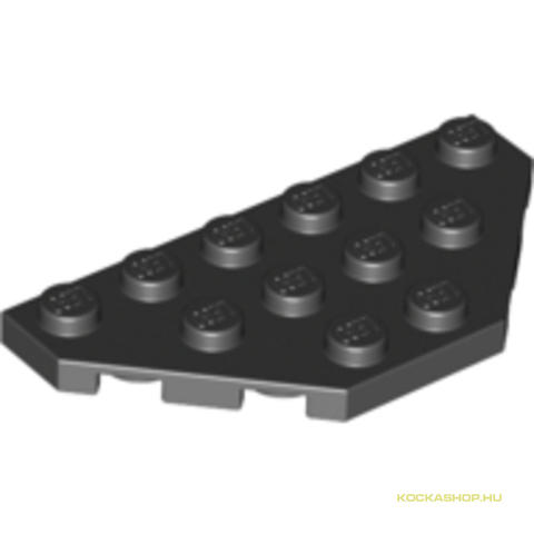 LEGO® Alkatrészek (Pick a Brick) 241926 - Fekete 3X6 Lapos Sarokelem