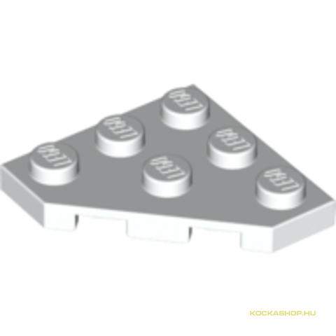 LEGO® Alkatrészek (Pick a Brick) 245001 - Fehér 3X3 Lapos Sarokelem