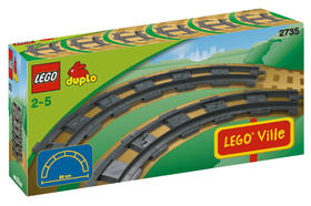 LEGO® DUPLO® 2735 - 6 íves sín