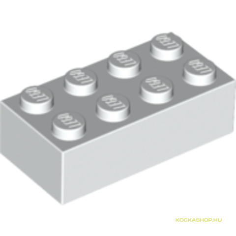LEGO® Alkatrészek (Pick a Brick) 300101h - Fehér 1X2X4 Elem (használt)