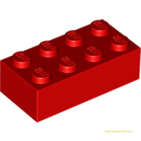 LEGO® Alkatrészek (Pick a Brick) 300121h - Piros 1X2X4 Elem (használt)
