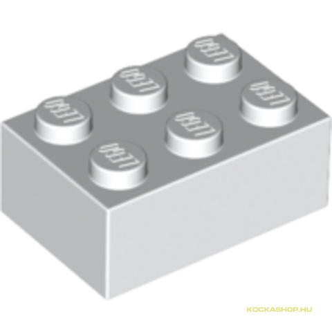 LEGO® Alkatrészek (Pick a Brick) 300201 - Fehér 1X2X3 Elem