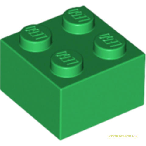 LEGO® Alkatrészek (Pick a Brick) 300328h - Zöld 1X2X2 Elem (használt)