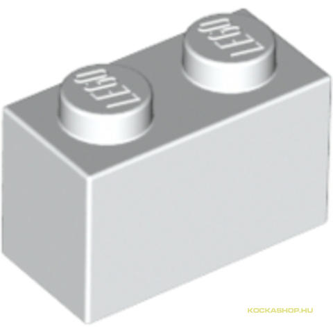 LEGO® Alkatrészek (Pick a Brick) 300401 - Fehér 1X1X2 Rövid Elem