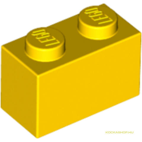 LEGO® Alkatrészek (Pick a Brick) 300424 - Sárga 1X1X2 Elem