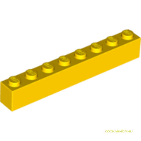 LEGO® Alkatrészek (Pick a Brick) 300824 - Sárga 1X1X8 Elem
