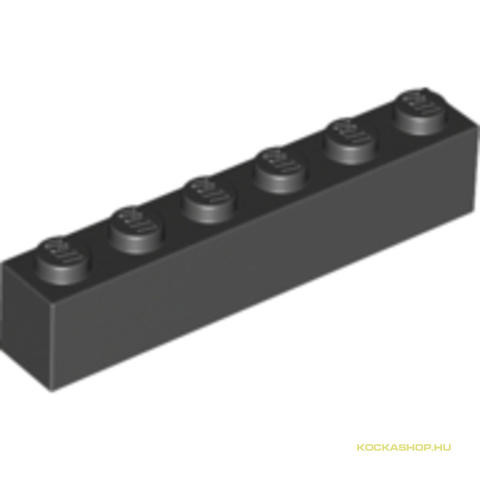 LEGO® Alkatrészek (Pick a Brick) 300926h - Fekete 1X1X6 Elem - Használt