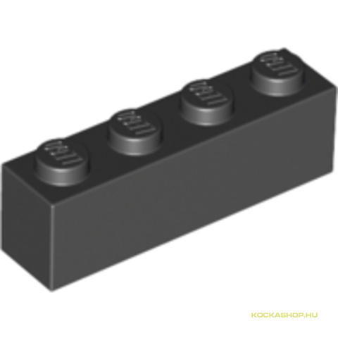 LEGO® Alkatrészek (Pick a Brick) 301026h - Fekete 1X1X4 Elem - Használt