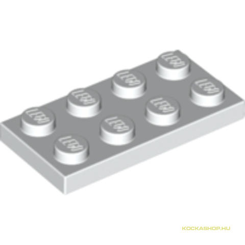 LEGO® Alkatrészek (Pick a Brick) 302001 - Fehér 2X4 Lapos Elem