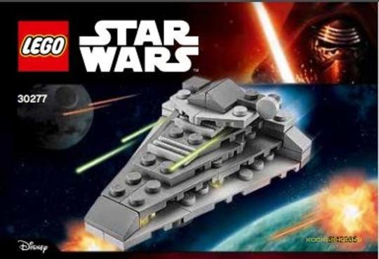 LEGO® Star Wars™ 30277 - Első Rendi Csillagromboló - Polybag