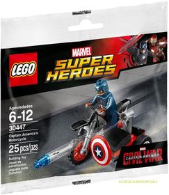 LEGO® Super Heroes 30447 - Amerika Kapitány Motorbiciklije
