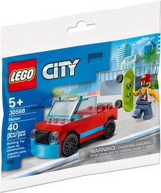 LEGO® Polybag - Mini készletek 30568 - Gördeszkás