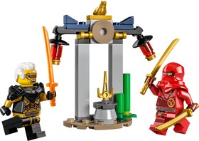 LEGO® NINJAGO® 30650 - Kai és Rapton templomi csatája