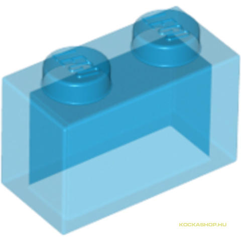 LEGO® Alkatrészek (Pick a Brick) 306543 - Átlátszó sötétkék 1X2 Elem