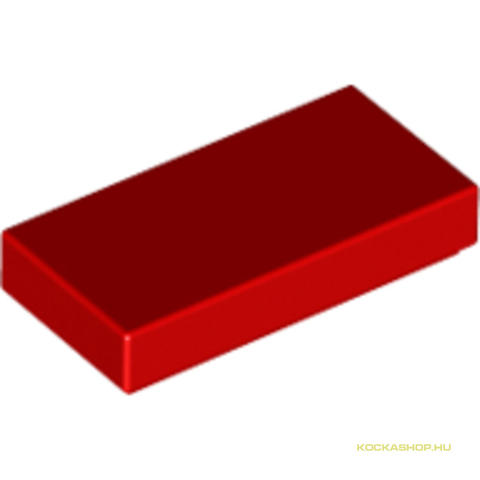 LEGO® Alkatrészek (Pick a Brick) 306921 - Piros 1X2 Csempe