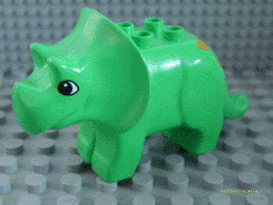 LEGO® Alkatrészek (Pick a Brick) 31049pb01 - Fényes Zöld DUPLO Dinosaur Triceratops