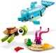 LEGO® Creator 3-in-1 31128 - Delfin és Teknős
