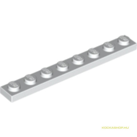 LEGO® Alkatrészek (Pick a Brick) 346001 - Fehér 1X8 Lapos Elem
