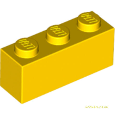 LEGO® Alkatrészek (Pick a Brick) 362224 - Sárga 1X1X3 Elem