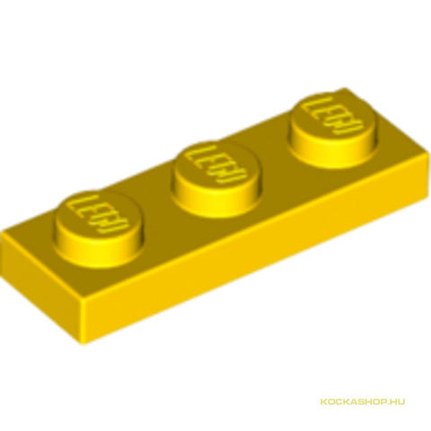 LEGO® Alkatrészek (Pick a Brick) 362324 - Sárga 1X3 Lapos Elem
