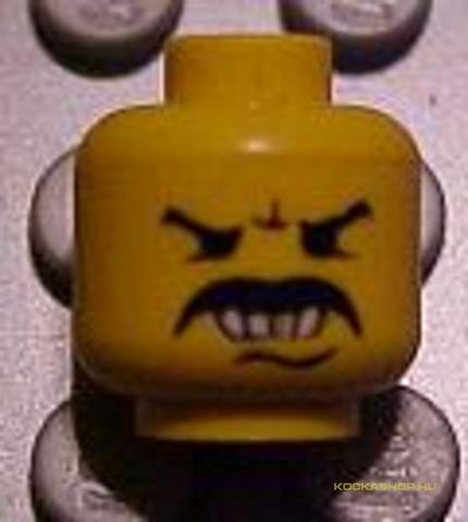 LEGO® Alkatrészek (Pick a Brick) 3626bpx29 - Sárga Minfigura Fej Mérges 1