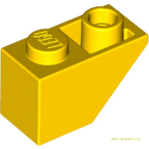 LEGO® Alkatrészek (Pick a Brick) 366524 - Sárga 1X2 Tetőelem