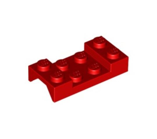 LEGO® Alkatrészek (Pick a Brick) 378821 - Piros 2x4 elem, kerék nélkül