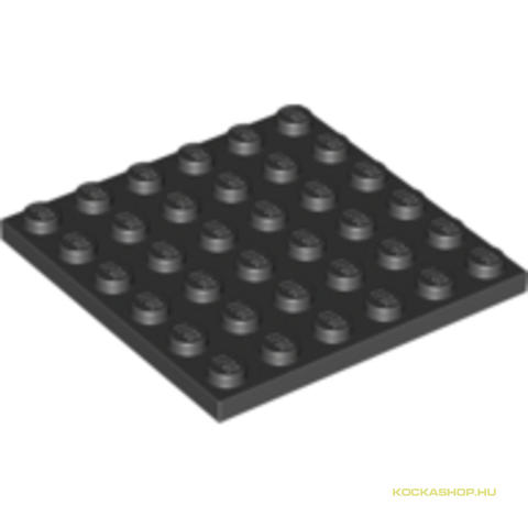 LEGO® Alkatrészek (Pick a Brick) 395826 - Fekete 6X6 Lapos Elem