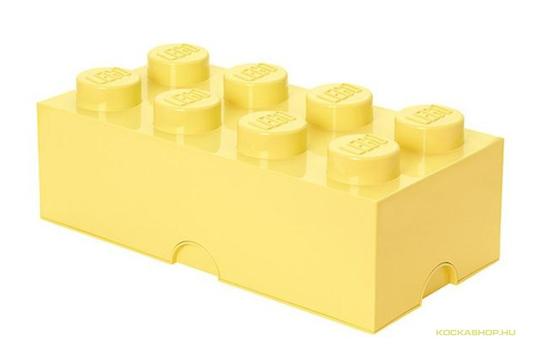 LEGO® Seasonal 40041741 - Tároló doboz 4x2 világossárga