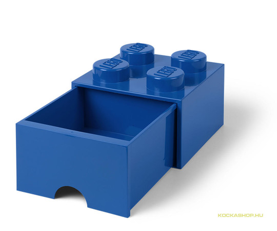 LEGO® Sérült doboz 40051731s - Fiókos tároló doboz 2x2 kék - Sérült csomagolás