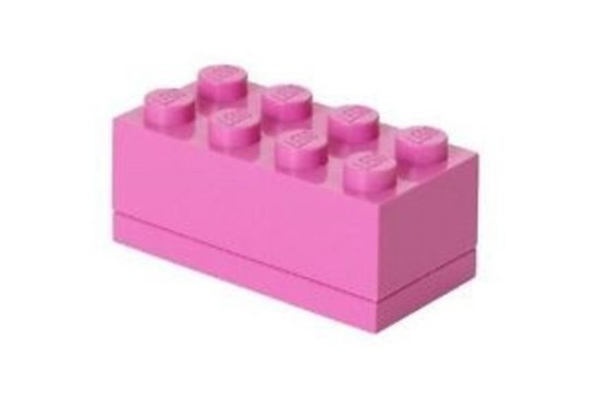 LEGO® Seasonal 40121739 - Tároló mini doboz 4x2 pink