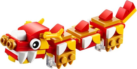 LEGO® 2020 LEGO® Újdonságok 40395 - Kínai sárkány - polybag