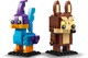 LEGO® BrickHeadz 40559 - Gyalogkakukk és Vili, a prérifarkas